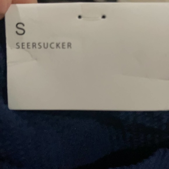 0276 NEW ONIA Men’s Calder Seersucker Swim Trunks - Picture 11 of 13